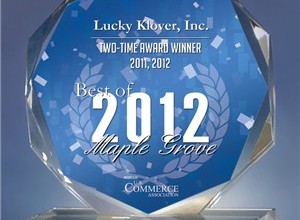 “Best of Maple Grove 2012″ Award Winner (2 Years In A Row)