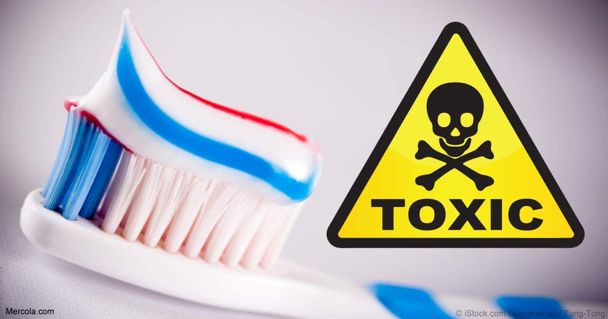 dangers of swallowing toothpaste